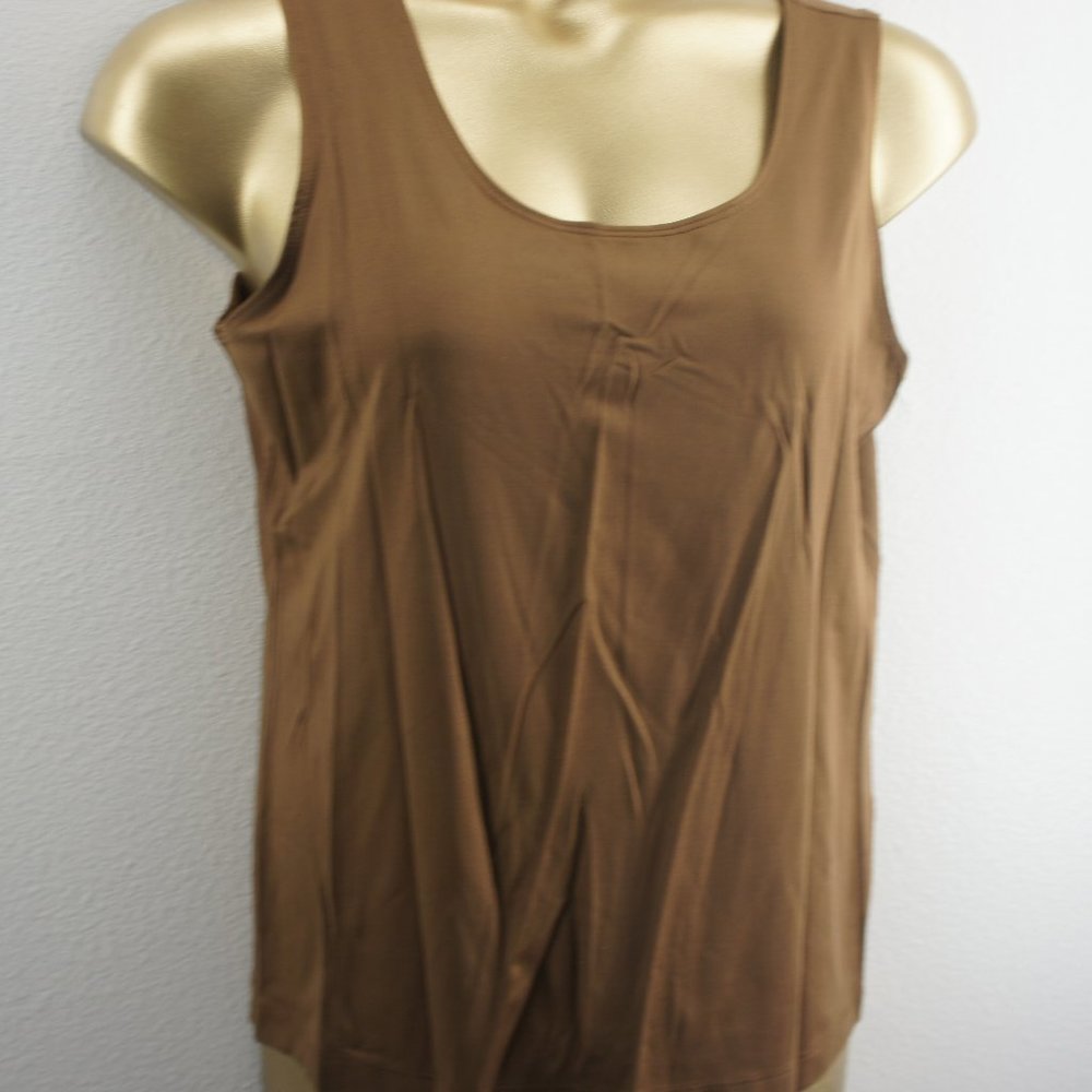 Chicos Design Blouse Jacket W/Tank Top Set Size 2 - image 5